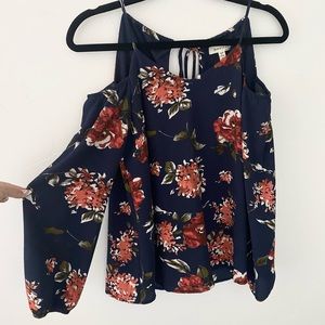 Woman’s Floral Blouse Top